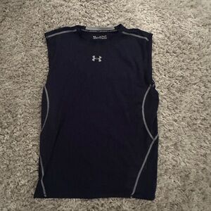 Under Armour Navy Sleeveless Tee